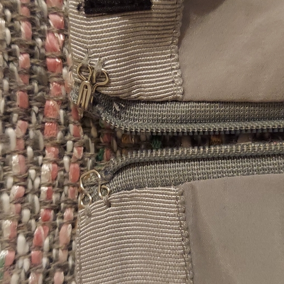 Ann Taylor Multicolored Tweed Boucle Knit Pencil Skirt Size 0 Grey - Picture 6 of 13